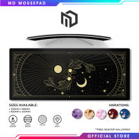 MD Mousepad | Cosmic Koi | Extended Mousepad | Large Gaming Mousepad Long Mouse pad Deskmat Deskpad