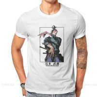 Vagabond Miyamoto Musashi Sasaki Kojiro Manga TShirt for Men Colored Panel Pure Cotton T Shirt Hip Hop Birthday Gifts Streetwear XS-6XL