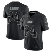 NFL Cleveland Browns Jersey Nick Chubb Football Tshirt Black RFLCTV Sports Tee Fans Edition