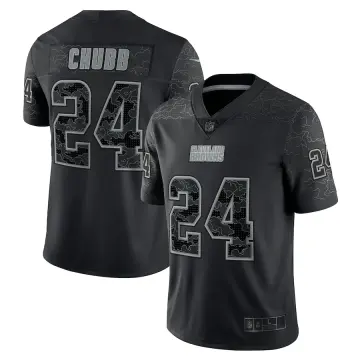 Nike NFL Carolina Panthers Rflctv (Jeremy Chinn) Men's Fashion Football Jersey - Black XXL