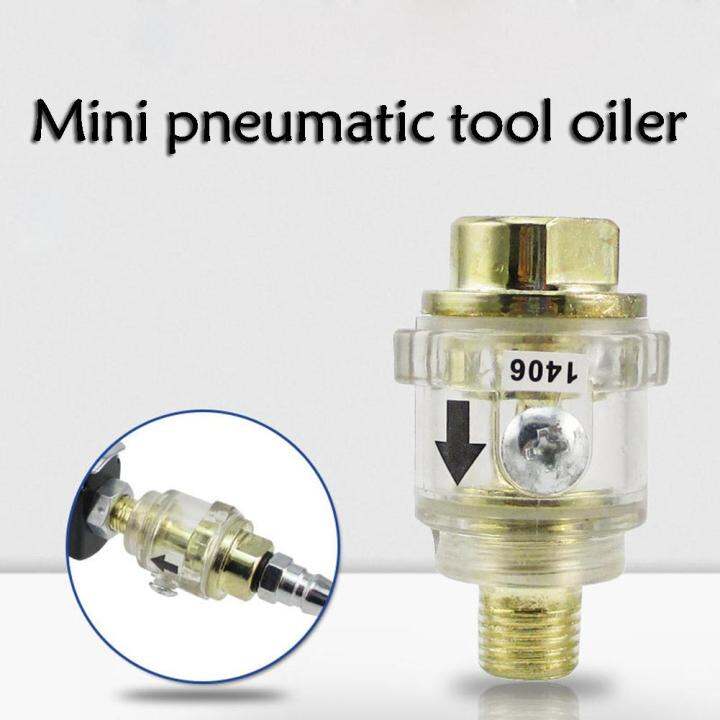 Automatic Mini InLine Oiler Lubricator Pneumatic Tool Air Compressor For Intake Port Of General