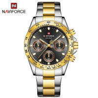 NAVIFORCE Men Formal Watches Original Business Calendar Wrist Watch Unisex Waterproof 30m Multifunction Luminous Quartz Clock