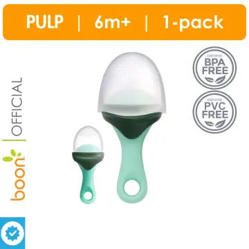 Boon PULP silicone feeder- mint