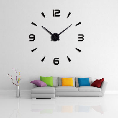 นาฬิกาแขวนควอตซ์นาฬิกา R Eloj De Pared การออกแบบที่ทันสมัยขนาดใหญ่ตกแต่งนาฬิกายุโรปสติกเกอร์คริลิคห้องนั่งเล่นนาฬิกา