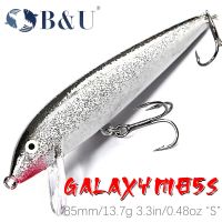 B&amp;U 85mm 13.7g Sinking Minnow Wobblers Fishing Lures Trout Lure and Hard Bait Jerkbait for Perch Fishing TackleLures Baits