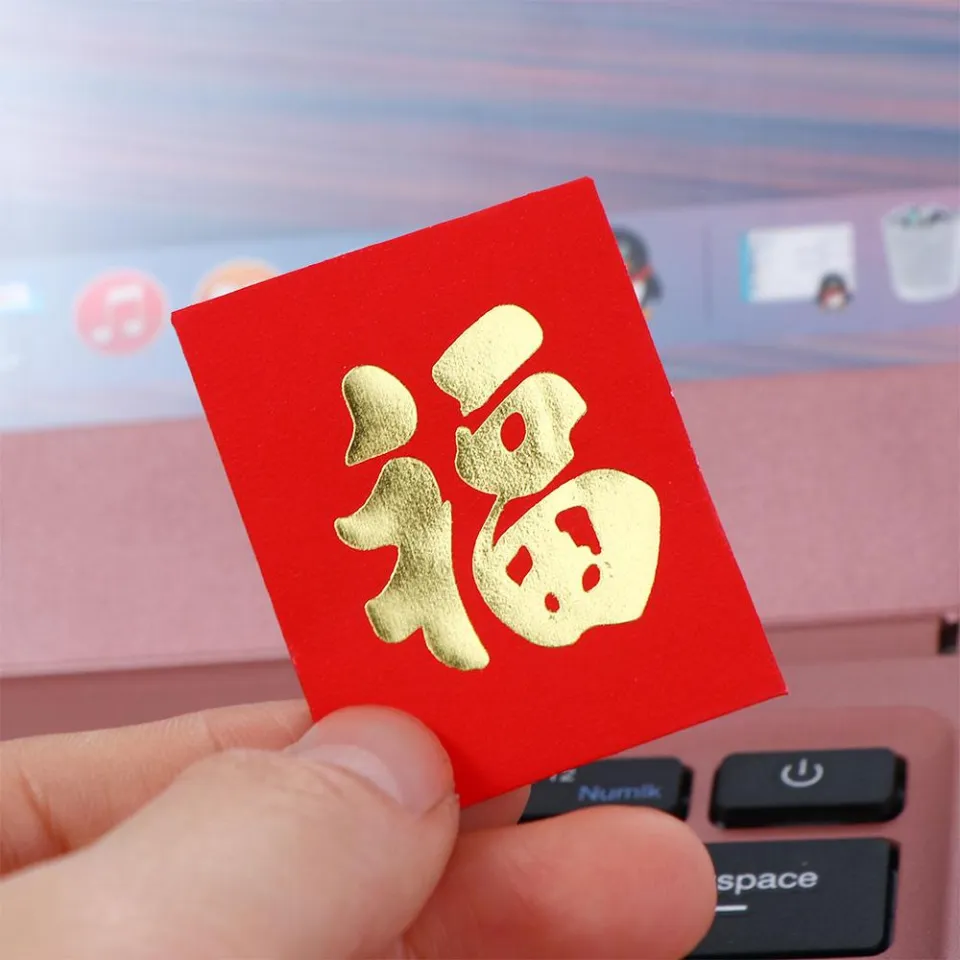 FIRST SONG Creative Cute Exquisite Lucky Money Chinese Best Wish Spring  Festival Mini Coin Money Pockets Blessing Pockets New Year Red Envelope