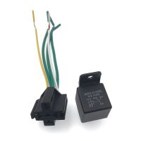 1pcs 4pin/5pin 40A DC12V automotive relay auto with socket and wire for car