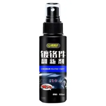 Chrome Cleaner Spray Water-Resistant Rust Remover Powerful Rust