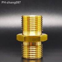 M14 M18 M20 1/4 quot; 1/2 quot; BSP Male Thread Hex Brass Pipe Fitting Adapter Coupler Reducer Connector For Fuel Gas Water