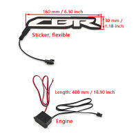 กระพริบ Stripe Luminous สติกเกอร์สำหรับ Honda CBR 250R 300R 500R 650R 125R Night ขี่เย็นสัญญาณอุปกรณ์เสริม