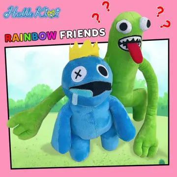 NEW Game Rainbow Friends Plush Doll Cute Blue Yellow Monster Soft Plushie  Stuffed Toy Animal Halloween Gift for Kids Fans