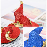 Halloween Children Cute Hairpin Funny Witch Headdress Stylish Hat Hair Decoration Kids Childish Party Rave Accessories