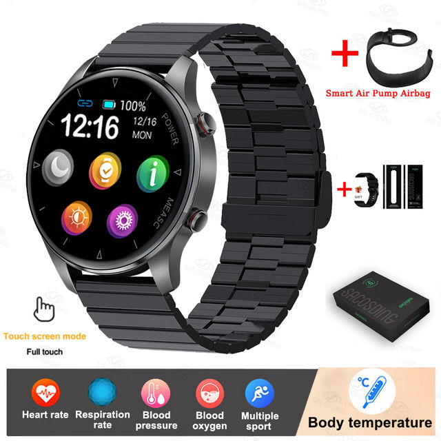 2023new-inflatable-strap-accurately-measure-heart-rate-blood-pressure-smart-watch-men-waterproof-bluetooth-call-sport-smartwatch