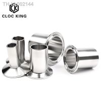 ▼✧ 19mm 25mm 38mm 51mm 63mm 76mm 102mm Sanitary SS304 Stainless Steel Tri Clamp Long Weld Ferrule Welding Pipe Height 50mm-60mm