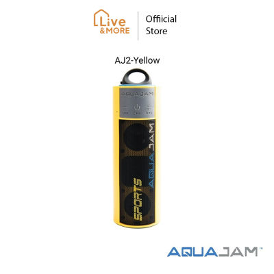 [มีประกัน] Aquajam อควาแจม ลำโพงบลูทูธ กันน้ำมาตรฐาน IPX7 รุ่น AJ2 YELLOW