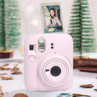 สำหรับ Instax Mini 12ฝาครอบเคสซิลิโคนป้องกันสำหรับกล้องฟิล์ม Fujifilm เปลือกนิ่มกันฝุ่นทันทีสีทึบ