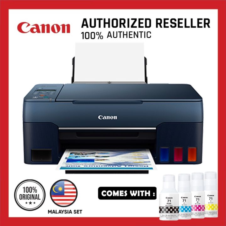 Canon Pixma Inktank Aio Wireless Printer G3060 Lazada 