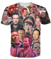 New Fashion Mens Scott Weiland Tribute 3D Print Casual T-Shirt