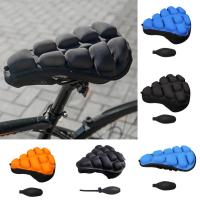 Bike Seat Cover Soft Shock Absorbing 3D Airbags MTB Bike Cushion Cover Cycling Supplies Bicycle Seat Cover Saddle Cover Saddle Covers