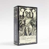 Tarot of the Abyss ไพ่ทาโรต์สำหรับการทำนายของใช้ส่วนตัว Tarot Deck เวอร์ชันภาษาอังกฤษเต็มรูปแบบเกมกระดาน Oracle-Sediue