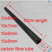 10x8mm 10x7mm 10x6mm 10x5 carbon fibre tube Carbon fiber Pipe Hollow carbon tube Rc tube model airplane CFRP graphite CF Tubing Wires Leads Adapters