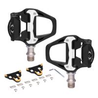 Bicycle Self-Locking Pedal with Sealed Bearings Lock Piece for SPD System Road Bike Platform Pedal