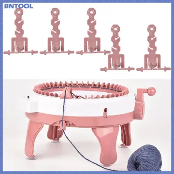 Up to 50% off, Sentro Knitting Machines, 48 Needles Crochet Machines with  Row Counter, Smart Knitting Round Loom for Adults/Kids, Knitting Board  Rotating Double Knit Loom Machine Kits