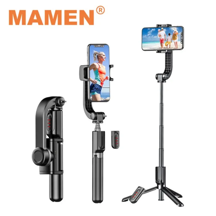 mamen-ขาตั้งแบบสามขาเซลฟี่กันสั่นกล่องใส่โทรศัพท์360-มีรีโมตควบคุมด้วยบลูทูธสำหรับสมาร์ตโฟนยี่ห้อเสี่ยวหมี่หัวเว่ย