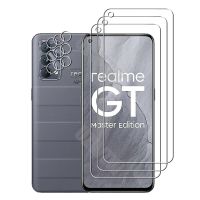 For Realme GT Master (5g) Camera Lens Film and Phone Protective Tempered Glass Screen Protector Screen Protectors