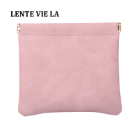 LENTE VIE LA Tas Kosmetik หนัง3ชิ้นกระเป๋ามินิกระเป๋าแต่งหน้า Tas Kosmetik กระเป๋าเดินทางพกพาของผู้หญิงกระเป๋าแต่งหน้ากระเป๋าถุงเก็บอเนกประสงค์กันน้ำขนาดเล็ก