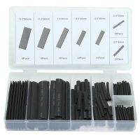 127 Pcs Heat Shrink Tubing Insulation Shrinkable Tube 2:1 Wire Cable Sleeve Kit