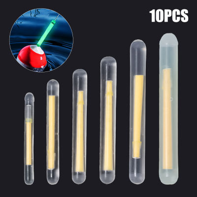 10PCS 2.2-4.5Mm Light Night Fishing Float Rod Lights Dark Glow Stick ตกปลาที่มีประโยชน์ Fluorescent Lightstick