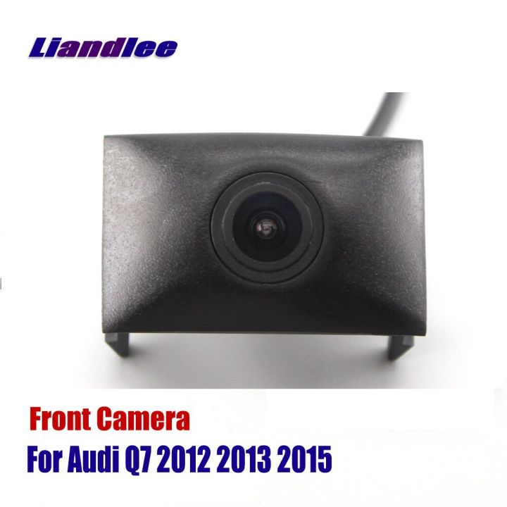 กล้องมุมมองด้านหน้ารถสำหรับ-audi-q7-4l-2012-2016อินเตอร์เฟซที่-rca-av-12v-ระบบ-ntsc-hd-ccd-cam