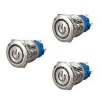 3X 220V Push Button Switch