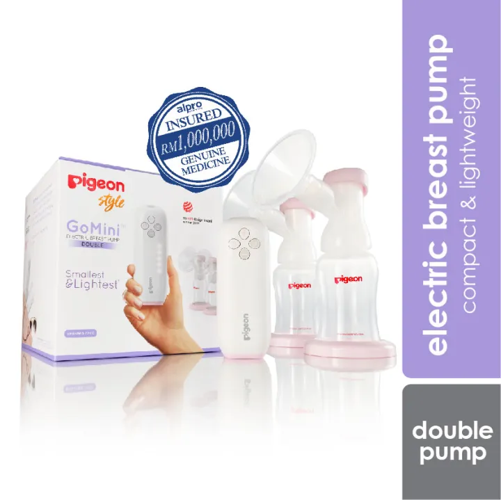 Alpro Pharmacy Pigeon Gomini Electric Breast Pump Double Lazada