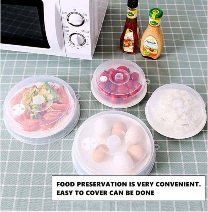 microwave-food-cover-ฝาครอบอุ่นเวฟ-ฝาครอบอุ่น-ฝาปิดอาหารใส-ฝาปิดอาหารเวฟ-วัสดุคุณภาพดี-สีใส-ฝาปิดอาหาร-ฝาปิดอาหารเวฟ-ฝาอุ่นไมโครเวฟ