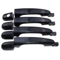 1 Set Car Exterior Door Handle Cover Black Fit For Kia Sportage 2005 2006 2007 2008 2009 2010 82651-1F000 82661-1F000