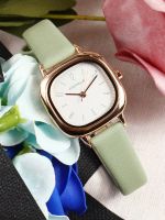 Square watch for women student light luxury niche ladies literary retro fashionable waterproof high-end small dial 【JYUE】