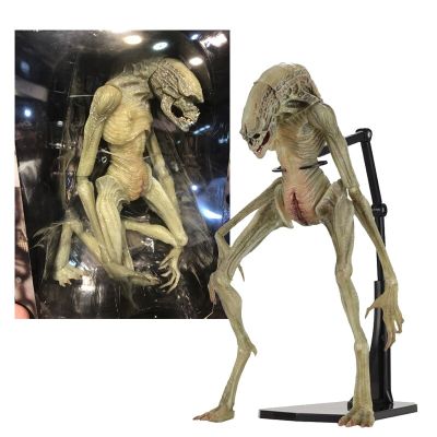 NECA เอเลี่ยนกับพรีเดเตอร์รูป Alien Resurrection Delune แรกเกิดตุ๊กตาขยับแขนขาได้ตุ๊กตาของเล่น