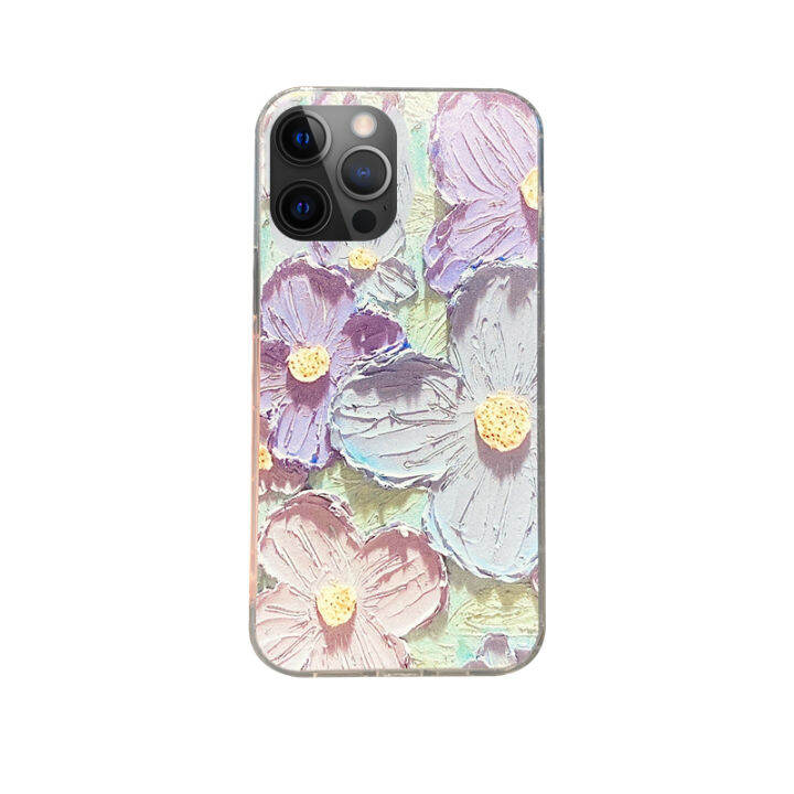 เคสสำหรับ-apple-iphone-15-pro-max-15-plus-โทรศัพท์ใหม่-จิตรกรรมภาพการ์ตูนซิลิโคนแบบนุ่มดอกไม้แฟชั่นกันกระแทกสำหรับ-iphone-15-plus-15-pro-max