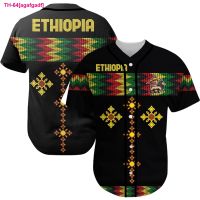 agafgadf Mangas curtas camisas de beisebol Jersey camisa Harajuku engraçado 3DPrint África Etiópia Reggae nativo tatuagem do leão verão 4 DPrint