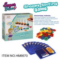 เกมรูปทรงรูปร่างและสี Shapes Sorting game เป็นทักษะพื้นฐานของเด็กก่อนเข้าโรงเรียน เด็ก ๆ ได้เรียนรู้ไปพร้อมกับการเล่น เหมาะกับ 3-6 ขวบ