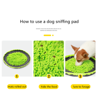 Dogs Snuffle Mat Pet Leak Food Anti Choking Mat Cat Dog Training Blanket Nose Work Toy Pet Slowing Feeding Inligence Mat