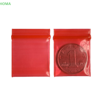 ?【Lowest price】HOMA 100PCS 3*4cm เครื่องประดับเหรียญ ziplock ซิปล็อค remention ถุงพลาสติก