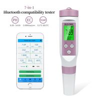 New Blue-Tooth 7 In 1 PH/TDS/EC/ORP/Salinity /S. G/Temperature Meter Water Quality Tester For Drinking Water Aquariums PH Meter