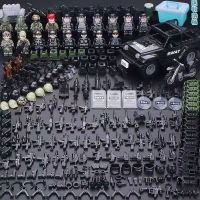 Compatible with LEGO building blocks wholesale clearance military special forces SWAT minifigures military police small particles childrens toys