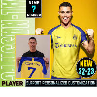 （Can Customizable）22-23 Players Al-Nassr 2023 Football Shirt（Adult and Childrens Sizes）