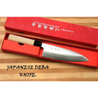 (พร้อมส่งจากไทย) มีดเดบะแล่ปลากล่องแดง Japanese Deba  Knife