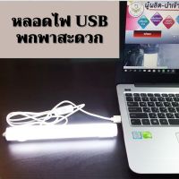 RE2040 หลอดไฟ LED แสงขาว หลอดไฟพกพา สามารถเสียบปลั๊ก USB คอมพิวเตอร์ Power Bank กำลังไฟ7 วัตต์