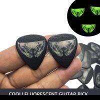 5/50 Pack 0.71mm Luminous Guitar Picks Celluloid Plectrum Devil 39;s Eye Mediator Acoustic Electric Guitar Accessories